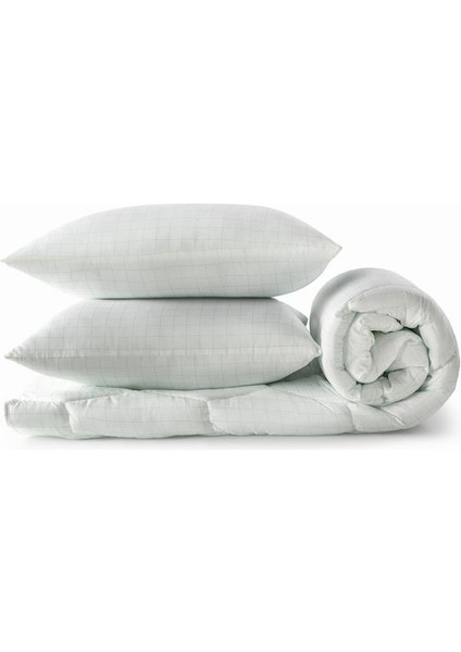 Relax Çift Kişilik 195X215 cm Bambu Yorgan Yastık Seti