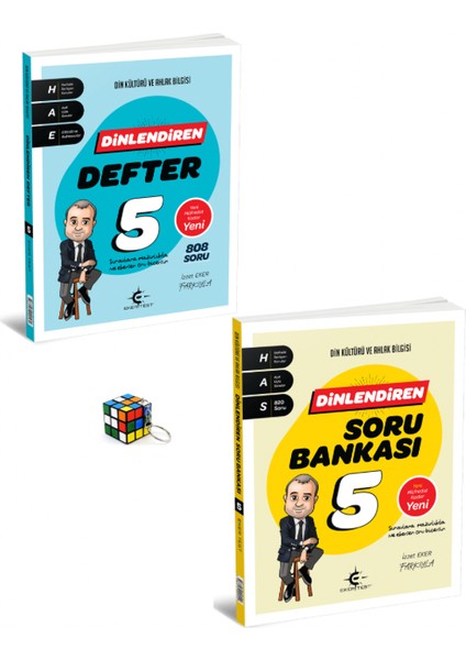 5. Sınıf Eker Test Dinlendiren Soru Bankası - 5. Sınıf Eker Test Dinlendiren Defter - Anahtarlık