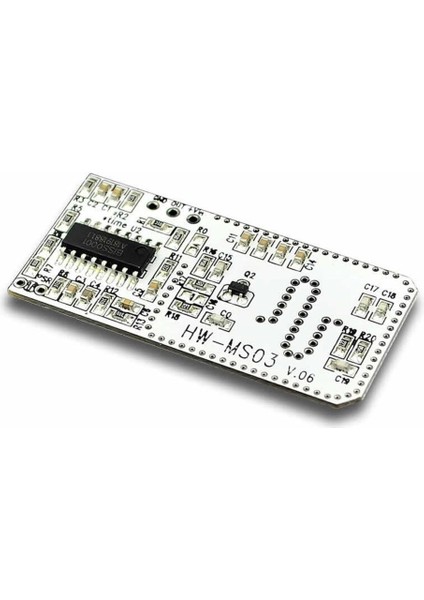 HW-MS03 Mikrodalga Radar Sensör Modül 2.4ghz / 5.8ghz Kablosuz Alarm Dedektör Işık Kontrol Otomatik