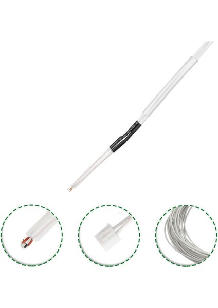 100CM Kablolu 100K Ntc Cam Termistör Sıcaklık Sensörü 3D Yazıcı