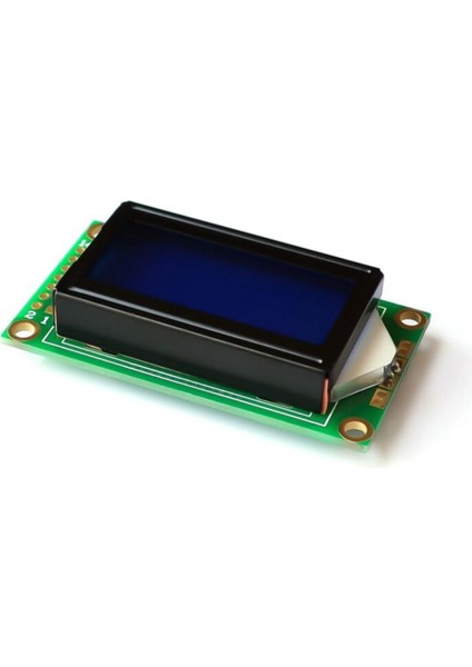 0802A 2x8 Mavi Karakter LCD Modül Display Ekran 5V Beyaz Arka Işık 8x2 8 x 2 LCD Gösterge Menü