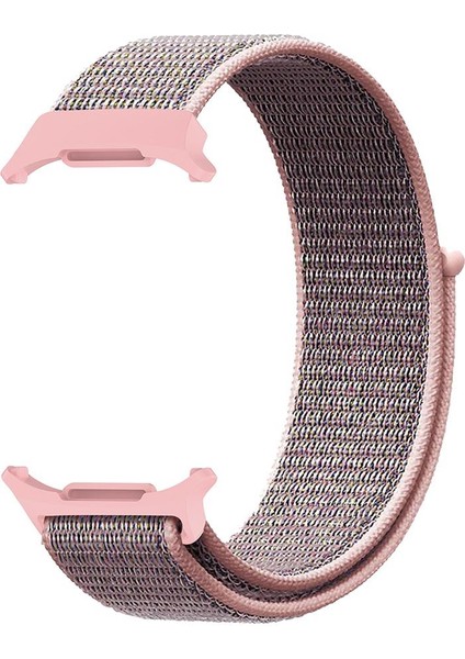 Samsung Galaxy Watch Ultra 47 mm Uyumlu Spor Loop Kordon Hasır Örgü Kayış Cırt Cırtlı Velcro