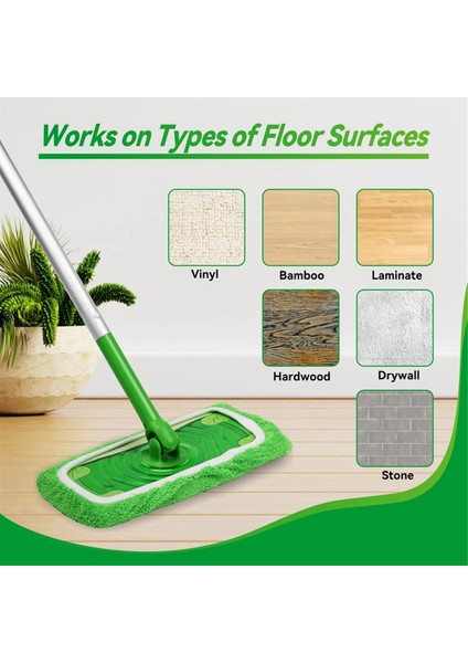 Запасные Части Пылесоса,10 Paket Yeniden Kullanılabilir Paspas Pedleri Swiffer Süpürgesi Süpürge Kapağı Mikrofiber Kuru Süpürme Pedi Yıkanabilir Islak Mop Bezi Yedekler (Yurt Dışından) indirimleri