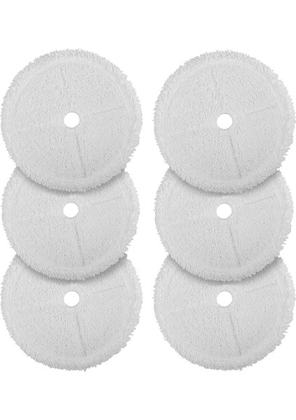 Запасные Части Пылесоса,bissell 3115 2859 Serisi Spinwave Islak ve Kuru Robot Vakum Yeniden Kullanılabilir Ped 6'lı Paket Için Buharlı Mops Pedleri Değiştirme (Yurt Dışından)