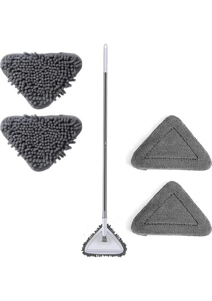 Запасные Части Пылесоса,kirli Duvar Duvar Temizleme Paspası Için Uzun Saplı Temizleme Aracı ile Üçgen Paspas 180 ° Dönebilen Ayarlanabilir Toz Duvar Temizleyici (Yurt Dışından) modelleri