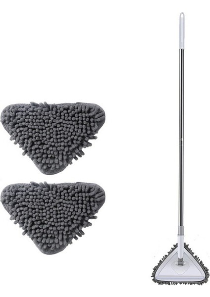 Запасные Части Пылесоса,kirli Duvar Duvar Temizleme Paspası Için Uzun Saplı Temizleme Aracı ile Üçgen Paspas 180 ° Dönebilen Ayarlanabilir Toz Duvar Temizleyici (Yurt Dışından) fırsatları