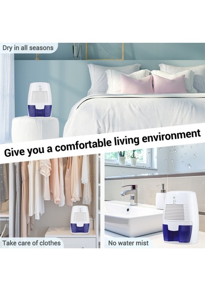 500MLTAŞINABILIR Nem Alma Cihazı Dilsiz Nem Emiciler Hava Kurutucu Ev Odası Ofis Mutfak Koku Giderici Hava Kurutucu Ab Tak (Yurt Dışından)