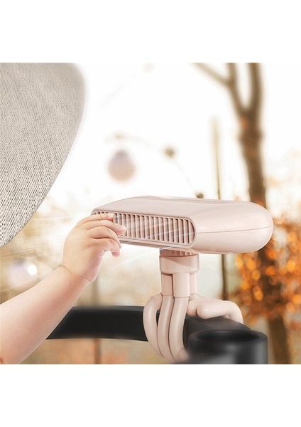 Sepeti Fan El Elektrikli Ayar Bebek Arabası Sarma Şarj Edilebilir Masaüstü Hava Soğutucu Ev Için, Mavi (Yurt Dışından) indirimleri