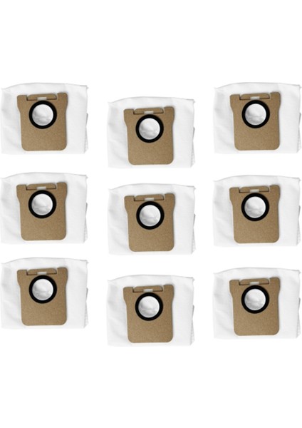 L10S Ultra S10 S10 Pro S20 Robot Vakum Yedek Parça Toz Torbası Için 9 Adet (Yurt Dışından)