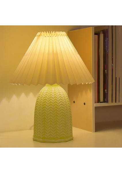 Iskandinav LED Masa Lambası Seramik Masa Lambası Basit Masa Lambaları Modern Başucu Lambası Kısılabilir Masaüstü Lambası 3W Dekoratif Lamba (Yurt Dışından) indirimleri