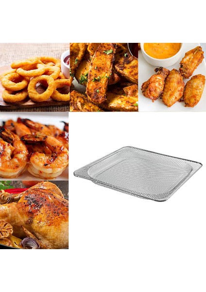 Ninja Foodi SP101 SP100,SP101B1,SP101C Hava Fritöz Fırını, Paslanmaz Çelik Hava Fritöz Sepeti Için Yedek Hava Kızartma Sepeti (Yurt Dışından)