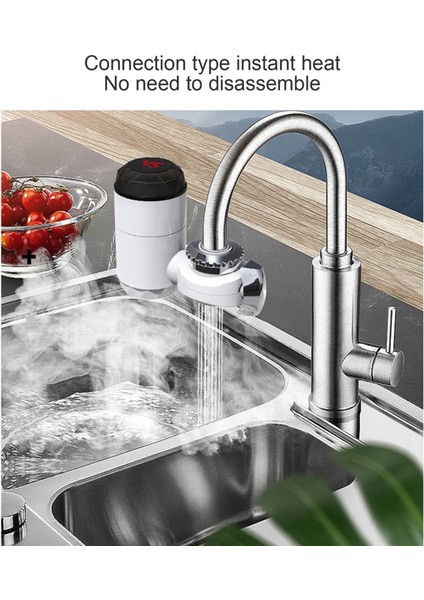 Elektrikli Anlık Su Isıtıcı Anında Sıcak Su Musluk Banyo Havzası Musluk Anlık Su Isıtıcı Ab Tak (Yurt Dışından)