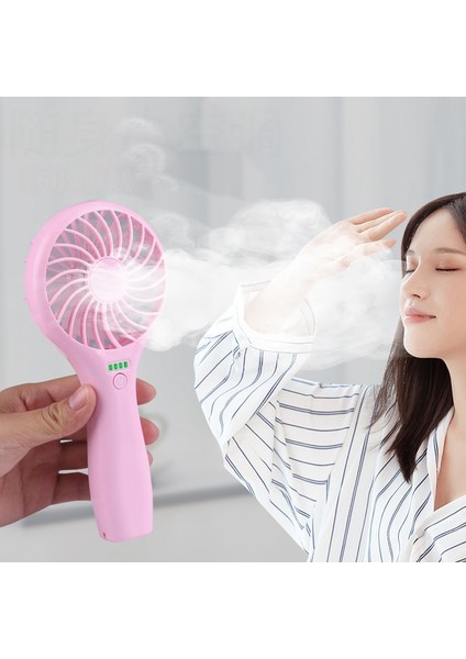 Mini Kişisel El Fanı Taşınabilir Cep 1200 Mah Çalışma Süresi Seyahat Ofisi Için 3-4 Saat Sıcak Açık Spor A (Yurt Dışından)