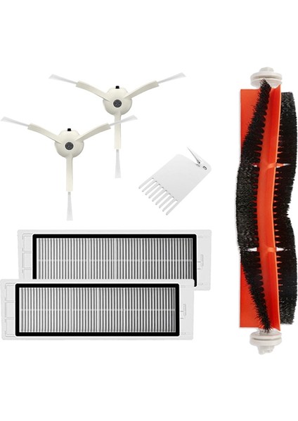Запасные Части Пылесоса,ana Fırçalar/hepa Filtreleri Xiaomi Vakum 2 Roborock S50 S55 S6 Elektrikli Süpürge Parçaları Yedek Aksesuarlar (Yurt Dışından)