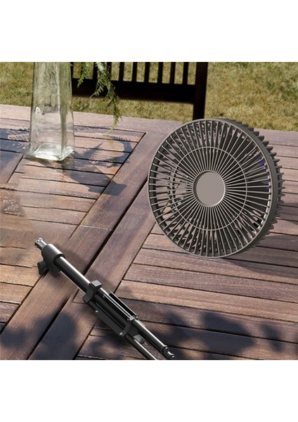 Açık Kamp Sivrisinek Lambası Fan Çok Fonksiyonlu Tavan USB Ücretli Masa Tripod Standı Hava Soğutma Taşınabilir (Yurt Dışından)
