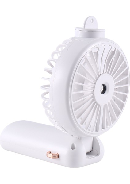 5000MAH Katlanır Elektrikli Fan USB Şarj Edilebilir Hava Soğutma Fonksiyonu 5 Hız Dijital Ekran El Fanı, B (Yurt Dışından)
