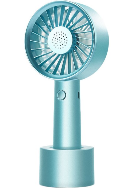 Taşınabilir USB Aromaterapi Küçük Fan El Esansiyel Yağı Aroma Difüzör Ev Beyaz ve Mavi Için (Yurt Dışından)