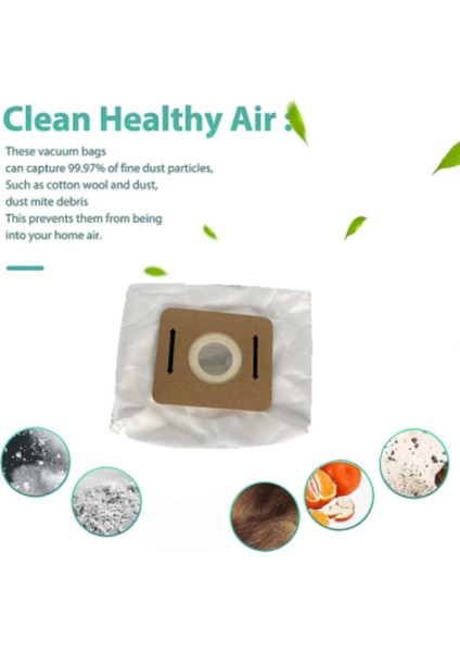 12 Adet Yedek Toz Torbası Vacbp1 Vacbp6 VACBP36V Vacbpaı Sırt Çantası Elektrikli Süpürge Aksesuarları Filtre Torbası (Yurt Dışından) fiyatları