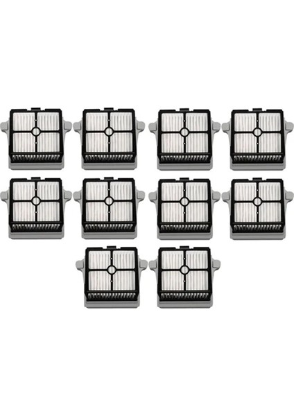 Запасные Части Пылесоса,10 Adet Yıkanabilir Hepa Filtre Tineco One Floor S7/s7 Pro Akülü Islak Kuru Elektrikli Süpürge Yedek Parçaları (Yurt Dışından)