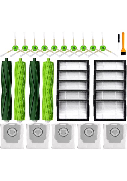 Запасные Части Пылесоса,irobot Roomba I7 I7+ I3 I3+ I4 J7 J7+/plus I6 I6+ I8+ /plus E5 E6 E7 Elektrikli Süpürge Için Yedek Aksesuar Parça Kiti (Yurt Dışından)