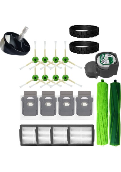 I Serisi I7 E5 E6 I3 Robotik Ev Aletleri Için Elektrikli Süpürge Aksesuarları Yedek Kit (Yurt Dışından)