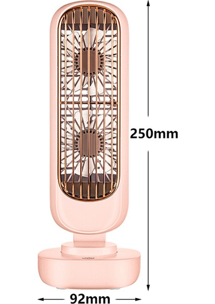 Yeni Stand Mini USB Fan Pil Şarj Edilebilir Kule Masa Tipi-C Ev Çalışma Kamp Için Taşınabilir Masaüstü Hava Soğutucu 1 (Yurt Dışından)
