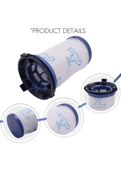 3 Adet Elektrikli Süpürge Aksesuarları Filtresi ZR009001 Parça Değişimi 360 RH9015WO (Yurt Dışından) indirimleri