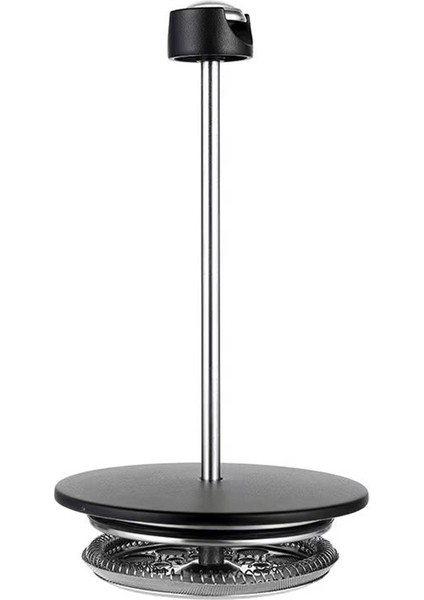 1200ML Kahve Makinesi Paslanmaz Çelik Çift Duvar French Press, Kum Saati ve Termometre Kahve ve Çay Demleme Potu-A (Yurt Dışından)