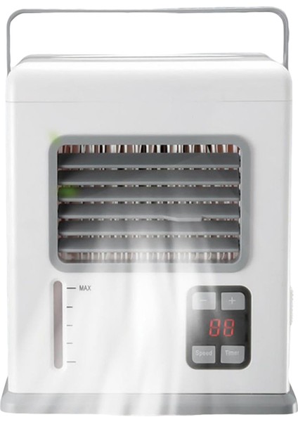 Taşınabilir Klima Fan Soğutucu, Düşük Gürültülü Fan, Ev Ofis Yatak Odasına Uygun Soğutma ve Nemlendirme (Yurt Dışından)