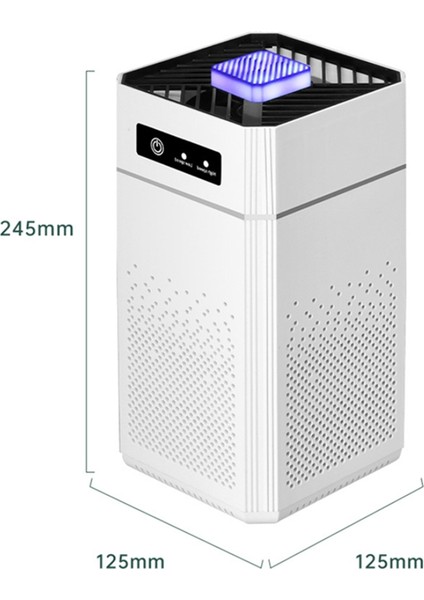 Taşınabilir Hava Temizleme Cihazı Ionizer Negatif Duman Koku Giderme Hepa Filtre Araba Hava Spreyi Ev Yatak Odası Için (Yurt Dışından) fırsatları