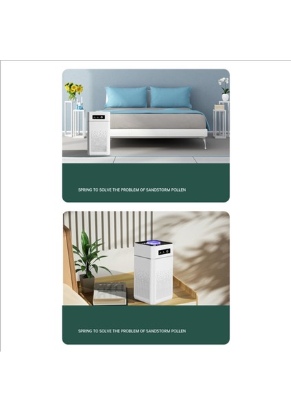 Taşınabilir Hava Temizleme Cihazı Ionizer Negatif Duman Koku Giderme Hepa Filtre Araba Hava Spreyi Ev Yatak Odası Için (Yurt Dışından) indirimleri