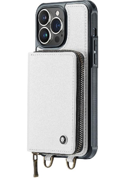IPhone 13 Için Kılıf Pro Rfıd Engelleme Çift Kayış Cüzdan 360&DEG; Koruma (Yurt Dışından) indirimleri
