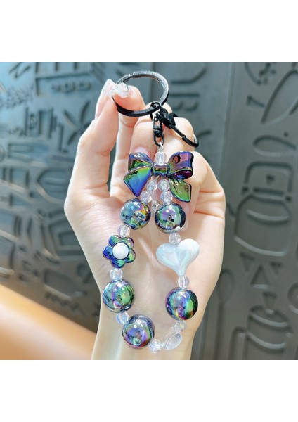Renkli Boncuklu Anahtarlık (Yurt Dışından)