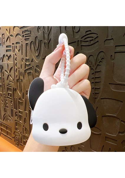 Pacha Köpek Kulaklık Çantası Araba Anahtarlık Bagaj Dekorasyonu (Yurt Dışından)