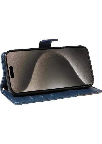IPhone 15 Için Flip Case Pro Max Deri Telefon Koruma Kılıfı ve Kart (Yurt Dışından) fiyatları