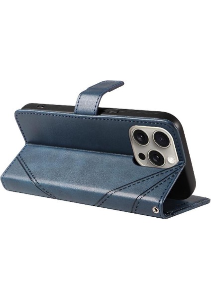 IPhone 15 Için Flip Case Pro Max Deri Telefon Koruma Kılıfı ve Kart (Yurt Dışından) fırsatları