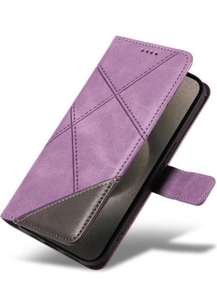 IPhone 15 Için Flip Case Pro Max Deri Telefon Koruma Kılıfı ve Kart (Yurt Dışından)