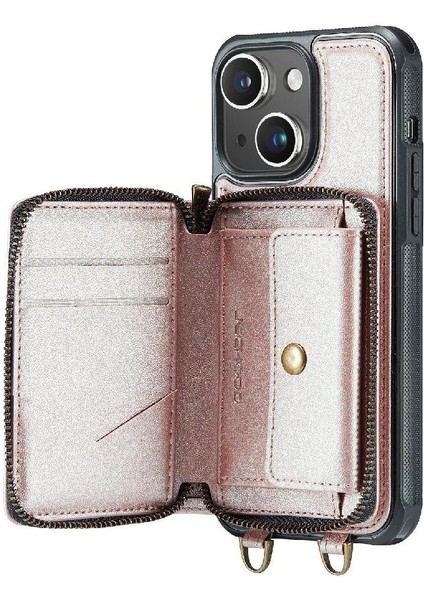 IPhone 15 Için Kılıf Artı Cüzdan Şık ve Fonksiyonel 360&DEG; Koruma Çift (Yurt Dışından) indirimleri