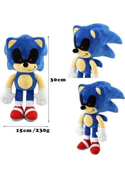 Yeni Süper Sonic Fare Peluş Oyuncak Süper Sonic Tarsnak Karikatür Anime Peluş Oyuncak (Yurt Dışından)