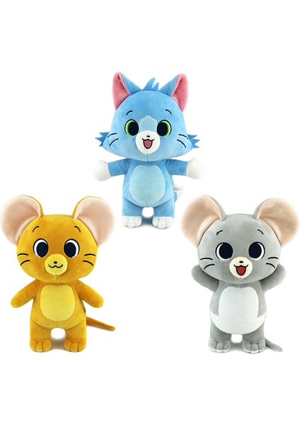 Anime Tom ve Jerry Peluş Oyuncak Tom Jerry Taffy Kardeş Sevimli Karikatür Oyun Oyuncak (Yurt Dışından)