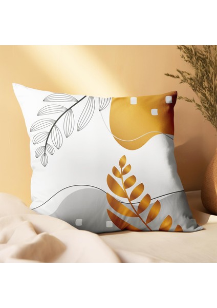 Çiçek Tasarımlı 4'lü Yastık Içi ve Kırlent Kılıfı 45CM 113831 modelleri