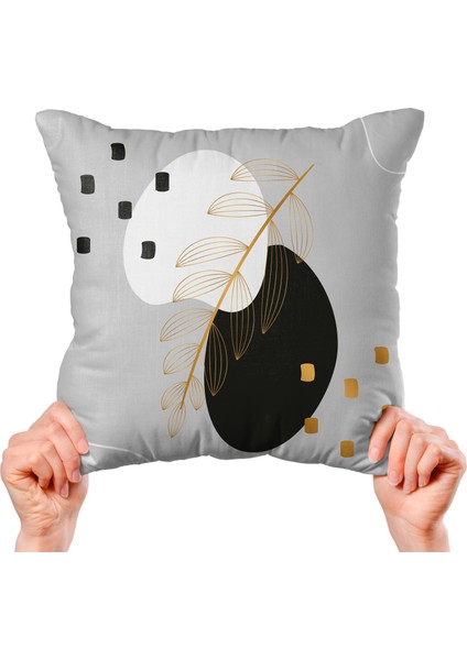 Çiçek Tasarımlı 4'lü Yastık Içi ve Kırlent Kılıfı 45CM 113831 indirimleri