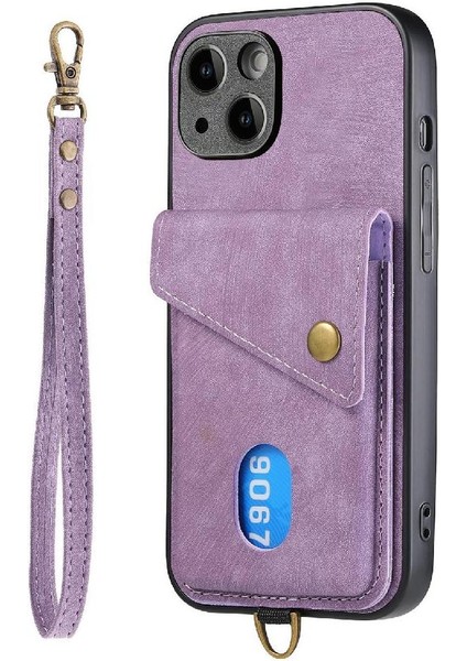 IPhone 14 Için Kılıf Premium Deri Ayrılabilir Kordon Manyetik Kapatma (Yurt Dışından) indirimleri