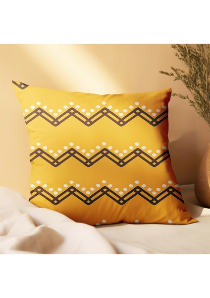 Çizgisel Tasarımlı 4'lü Yastık Içi ve Kırlent Kılıfı 45CM 113838 modelleri