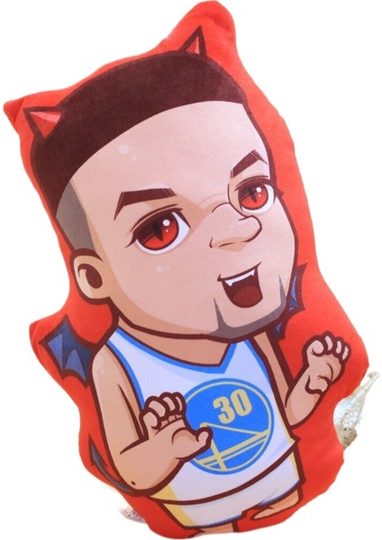 Nba Basketbol Karakteri Karikatür Peluş Oyuncak Yastık, Erkek ve Kız Çocukları Için Hediye (Yurt Dışından)