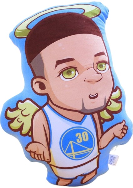 Nba Basketbol Karakteri Karikatür Peluş Oyuncak Yastık, Erkek ve Kız Çocukları Için Hediye (Yurt Dışından)