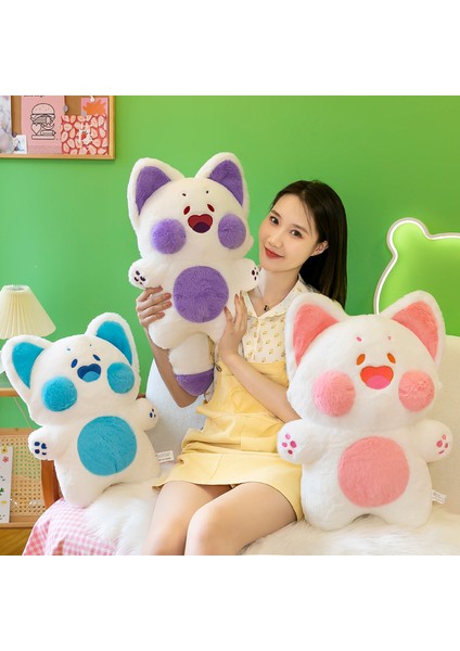 35CM Peluş Oyuncak Kedi Yastık Kızlara Hediye (Yurt Dışından)