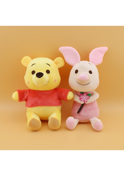 Mickey, Minnie, Winnie The Pooh ve Piggy Sevimli Peluş Oyuncaklar, Erkek ve Kız Çocukları Için Hediyeler (Yurt Dışından)