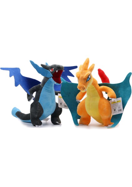 20CM Klasik Charizard Mewtwo Altı Kuyruklu Tilki Peluş Oyuncak Erkek ve Kız Doğum Günü Hediyesi (Yurt Dışından) modelleri