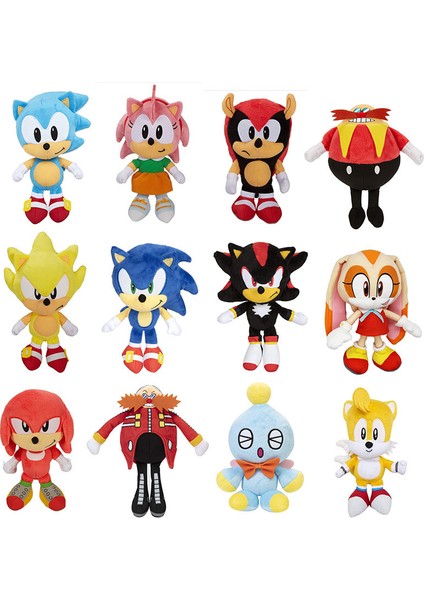 Yeni Kirpi Süper Sonic Peluş Oyuncak Talsnak Çevresel Oyuncaklar (Yurt Dışından)